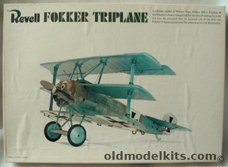 Revell 1/28 Werner Voss' Fokker DR-1 Triplane Bagged, H292 plastic model kit
